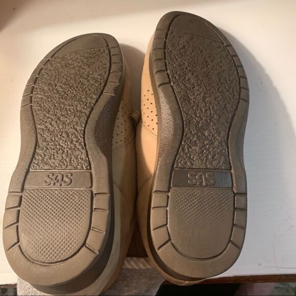 SAS Tree Time Brown Lace Up Suede Comfort Shoes - Picture 3 of 9